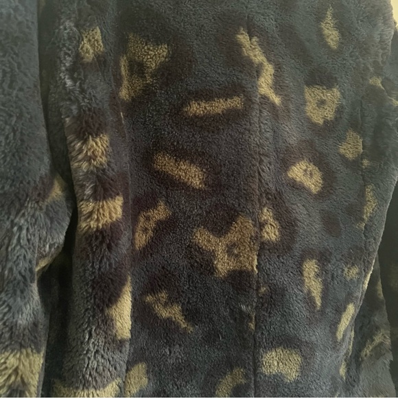 Zadig & Voltaire Miles Leo Faux-Fur Camouflage Coat, SIZE M - Picture 6 of 6
